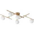 Ideal Lux - LED Полилей за повърхностен монтаж ATLAS 5xG9/3W/230V златист